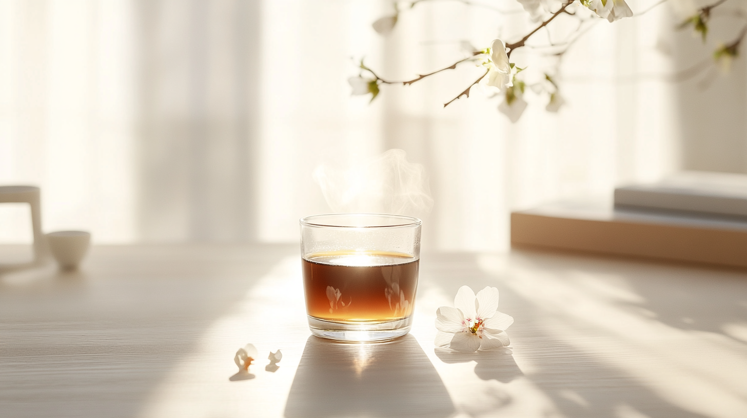 FLOW와 어울리는 밝은 커피 장면